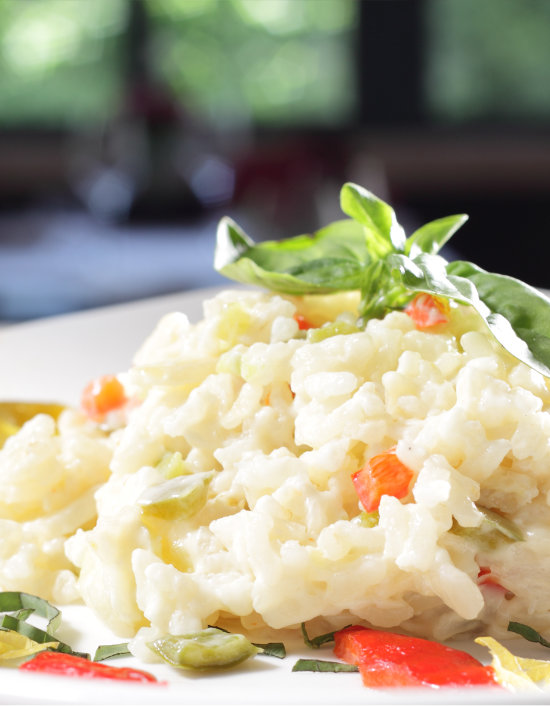 Imagem do  Risotto ao Limão e Manjericão